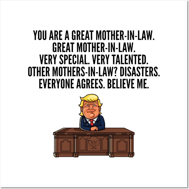 Great mother in law trump Wall Art by IndigoPine